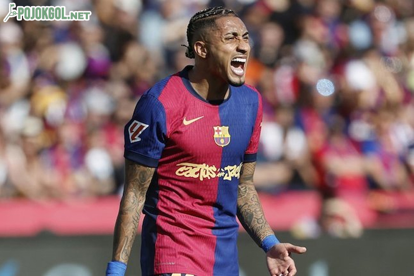 Gaya Raphinha di laga El Clasico, hari Minggu 11 MEI 2025