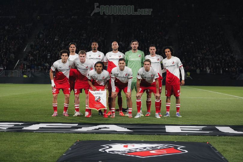 Ini dia daftar 11 pemain awal (Starting XI) FC Utrecht waktu tanding lawan Lyon di Liga Europa, Jumat (26-9-2025).
