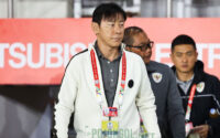 Shin Tae-yong Saat mengarsiteki (melatih) Timnas Indonesia dalam ajang Piala AFF 2024.