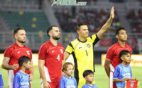Susunan pemain Tim Nasional Indonesia saat bertanding melawan Chinese Taipei yang digelar pada Jumat, 5 September 2025.