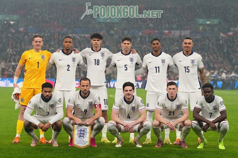 Inilah daftar Starting XI atau susunan pemain utama Timnas Inggris saat bertanding melawan Serbia di babak Kualifikasi Piala Dunia 2026 zona Eropa.