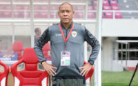 Nova Arianto ada di pertandingan perebutan juara 3 Piala AFF U-16 2024, yaitu saat Indonesia U-16 lawan Vietnam hari Rabu, 3 Juli 2024.