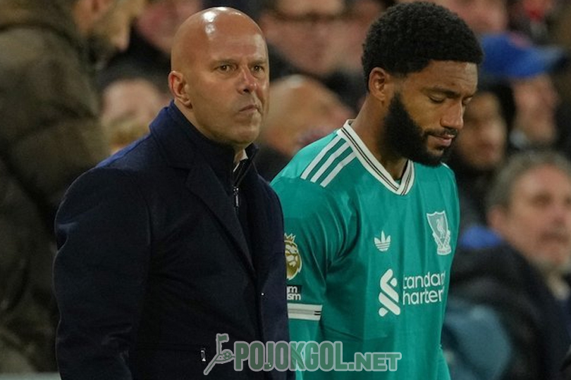 Pelatih Liverpool, Arne Slot, memutuskan untuk memainkan Joe Gomez saat timnya bertanding melawan Brentford dalam laga Premier League di London, Sabtu, 25 Oktober 2025.