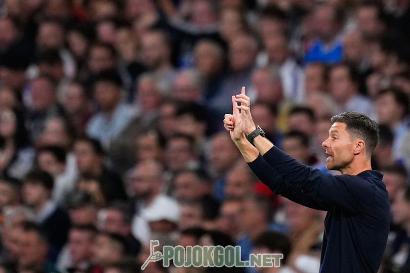 Xabi Alonso, sang pelatih dari Real Madrid.