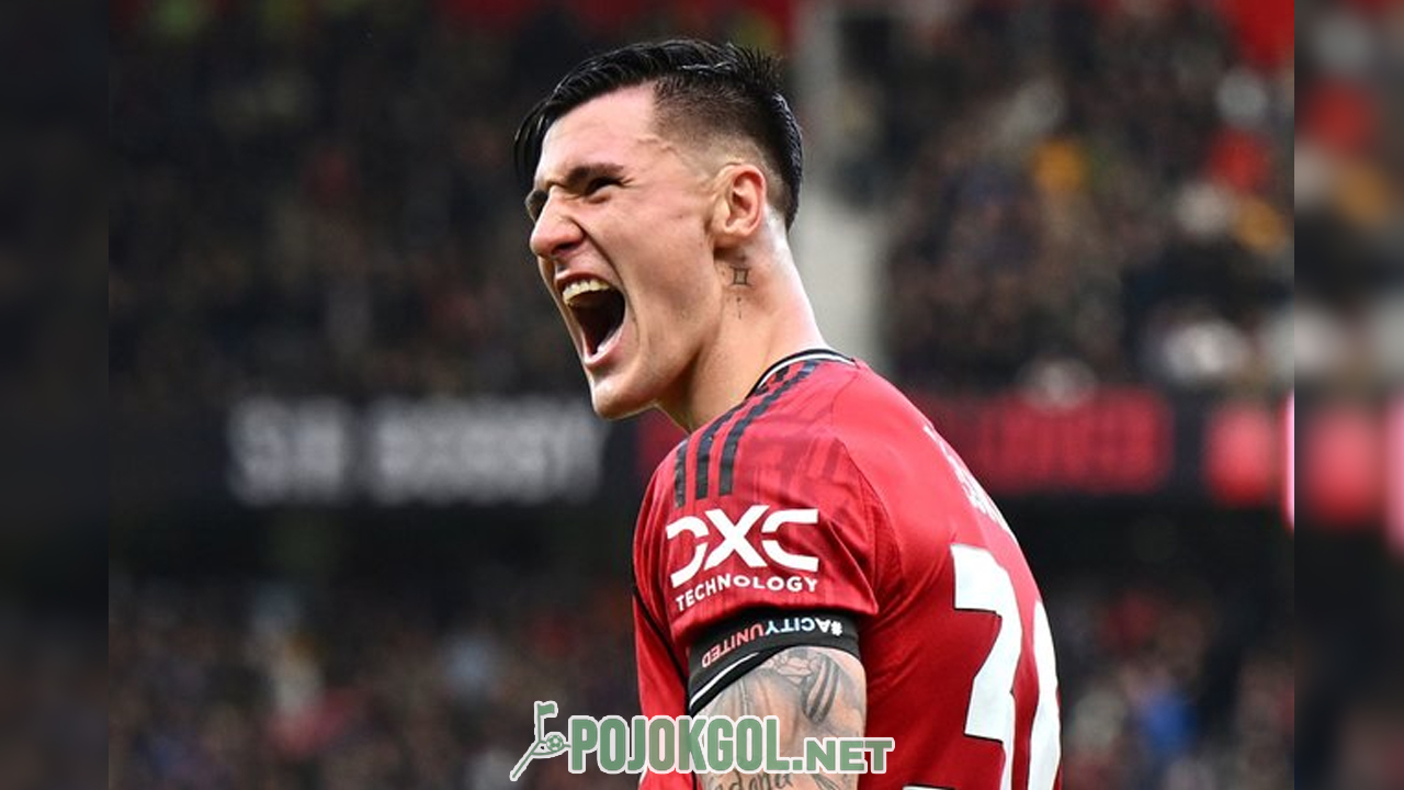 Benjamin Sesko, penyerang dari Manchester United.