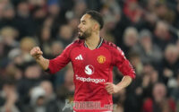 Matheus Cunha terlihat gembira sekali setelah sukses menjebol gawang Bournemouth, Selasa (16-12-2025).