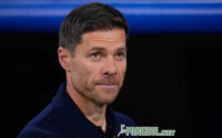 Pelatih Real Madrid, Xabi Alonso, saat pertandingan Liga Champions hari Kamis, 11 Desember 2025, melawan Manchester City.