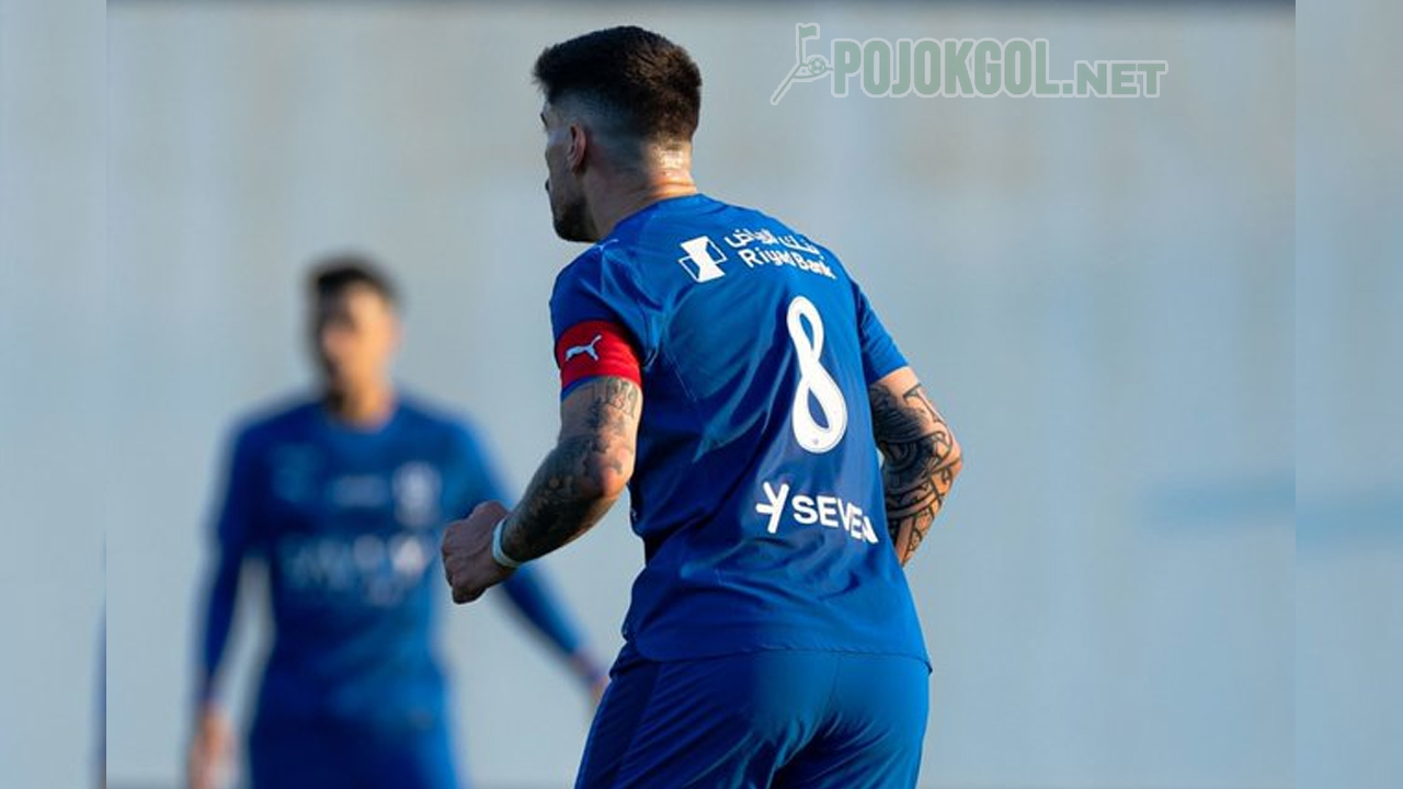 Pemain tengah andalan Al-Hilal, Ruben Neves.