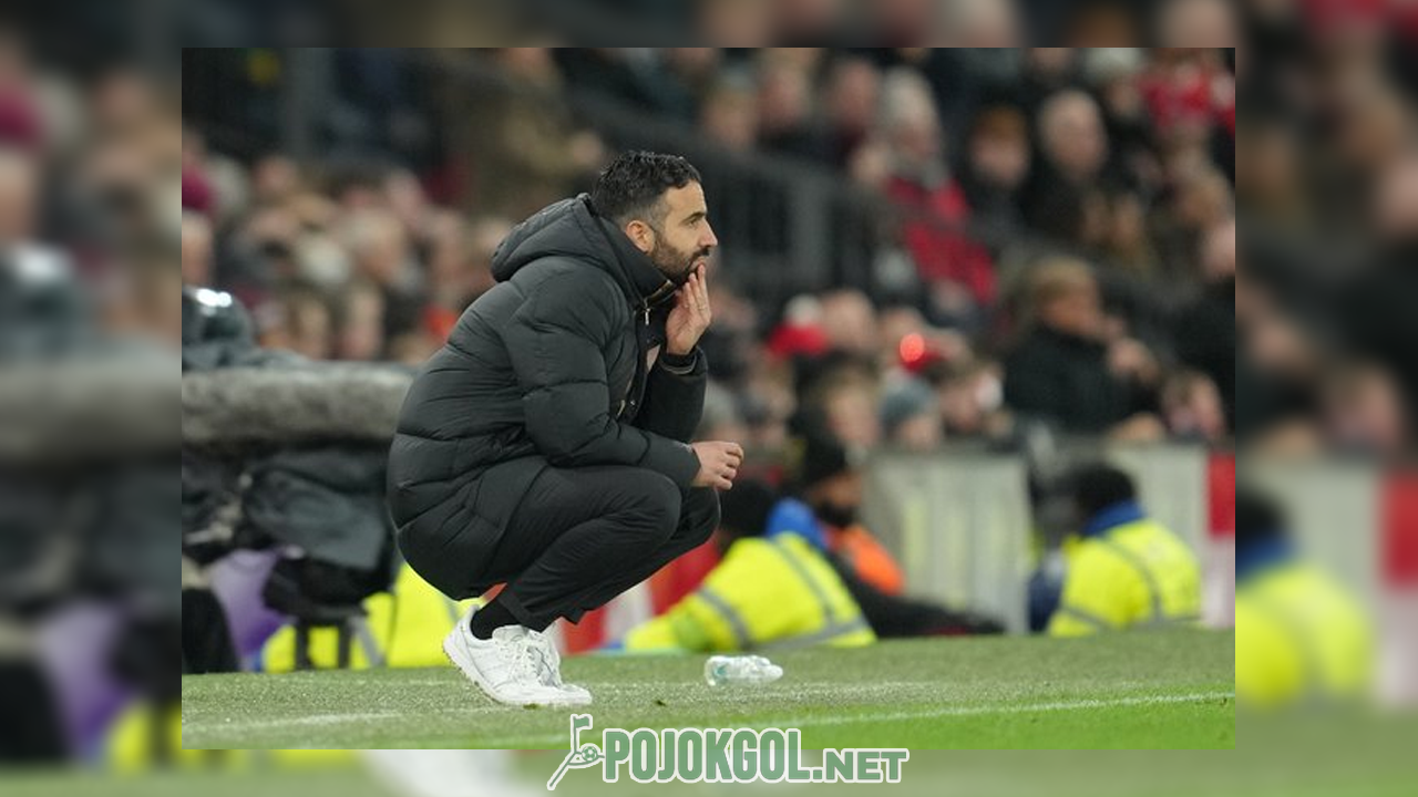 Potret Ruben Amorim saat mendampingi tim di laga Premier League antara Manchester United melawan Bournemouth, Selasa (16-12-2025).