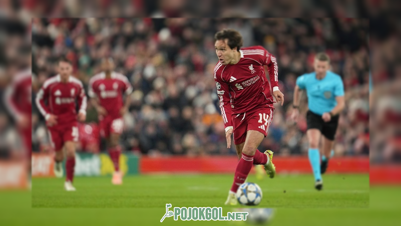 Penampilan Federico Chiesa saat membela Liverpool melawan PSV di ajang Liga Champions pada Kamis (27-11-2025).