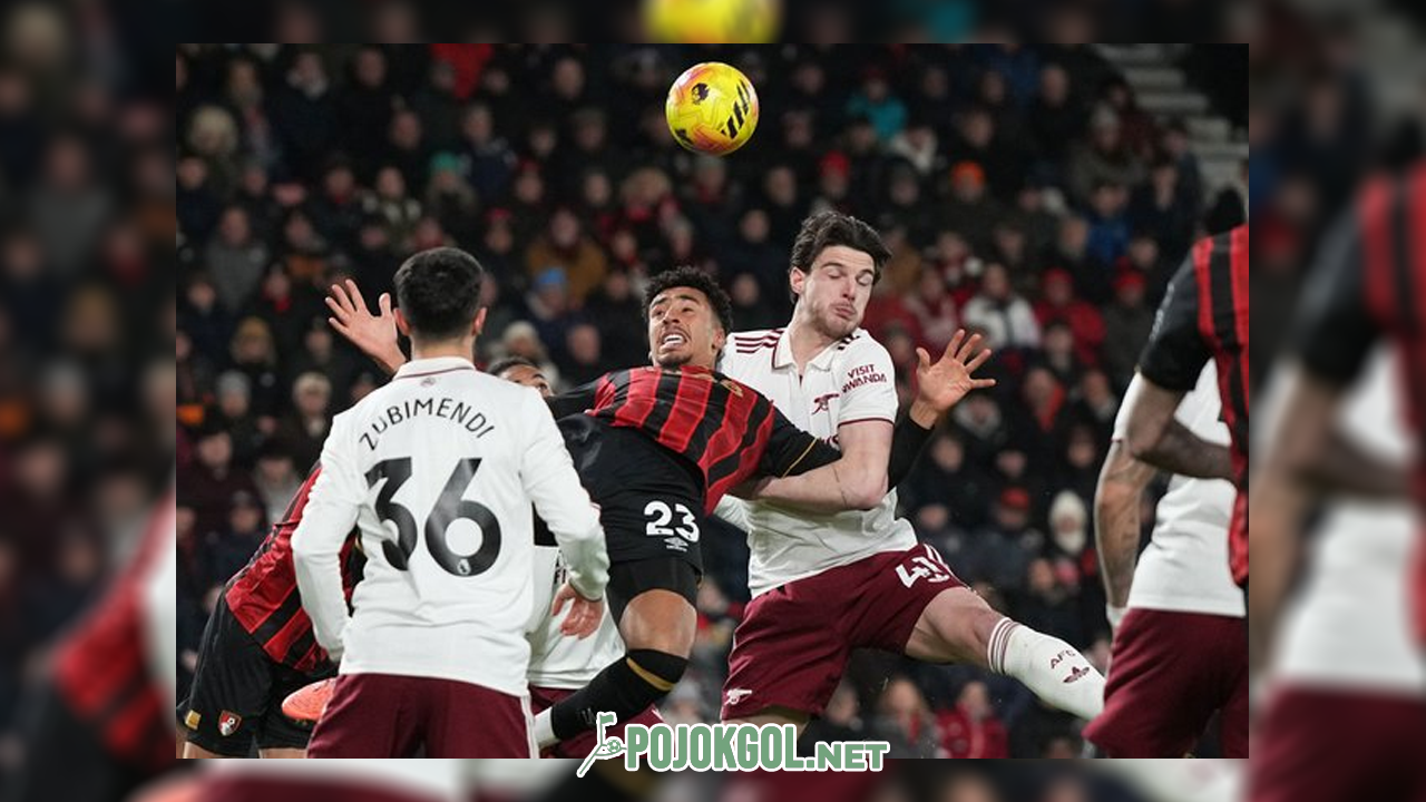 Pertandingan antara Bournemouth melawan Arsenal di ajang Liga Inggris 2025-2026 berlangsung pada Minggu (04-01-2026) dini hari tadi.
