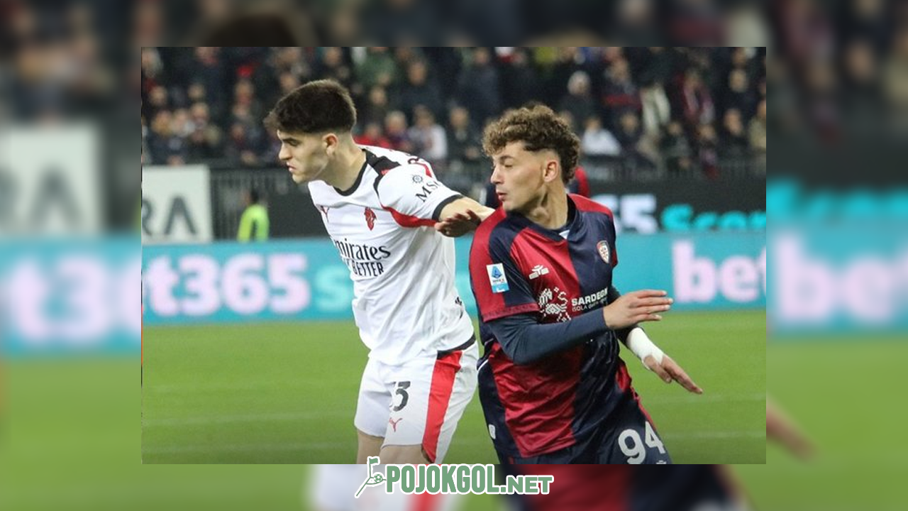 Pertandingan antara Cagliari lawan AC Milan di hari Sabtu (3-1-2026).