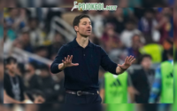 Sosok Xabi Alonso yang menjabat sebagai pelatih Real Madrid sewaktu laga final Piala Super Spanyol kontra Barcelona pada 12 Januari 2026.