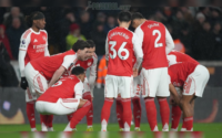 Susunan pemain Arsenal saat menghadapi Wolverhampton di Premier League, Kamis (19-2-2026).