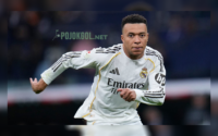 Penyerang Real Madrid, Kylian Mbappe beraksi di laga melawan Rayo Vallecano, 2 Februari 2026 lalu.