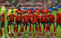 Susunan pemain utama Portugal ketika berhadapan dengan Hungaria dalam babak Kualifikasi Piala Dunia 2026 di Puskas Arena.