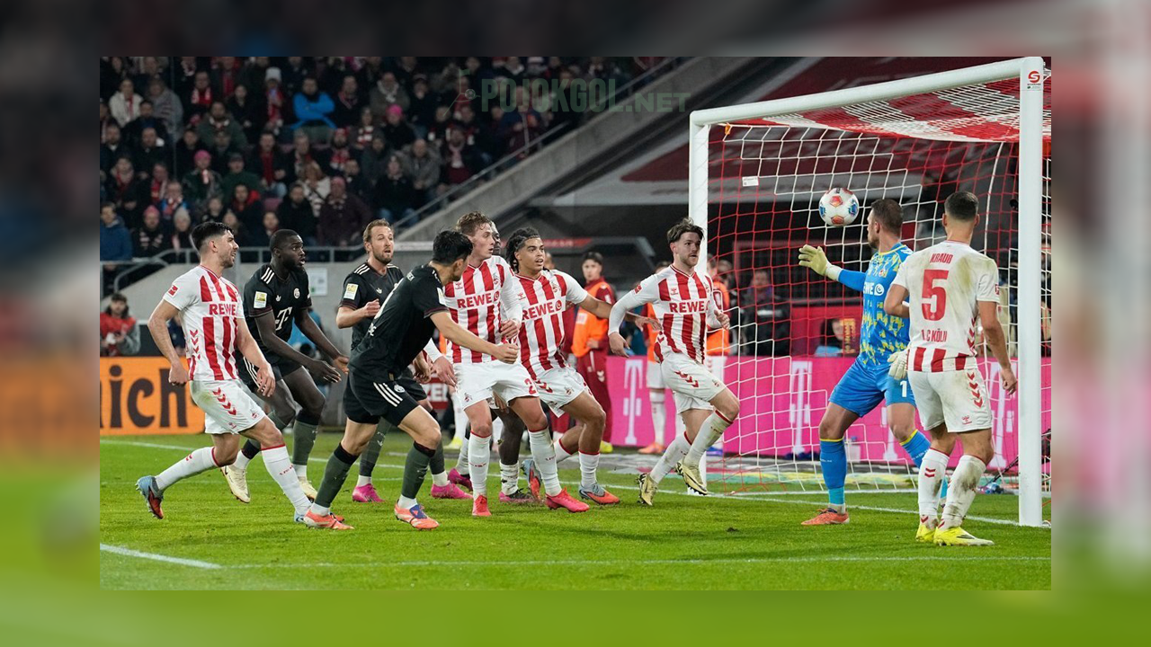 Pas hari Kamis (15 Januari 2026), Kim Min-jae berhasil sumbang gol di pertandingan Bundesliga antara Koln lawan Bayern Munchen.