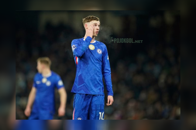 Gimana ekspresi Cole Palmer saat main di laga Manchester City kontra Chelsea, hari Senin (05 Januari 2026).