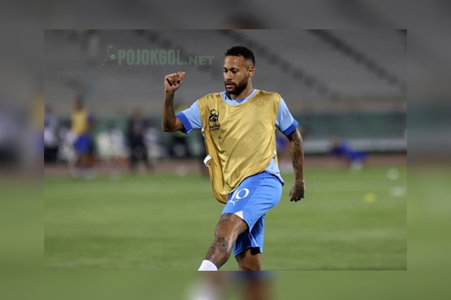 Momen saat Neymar lagi main buat Al Hilal di tahun 2023