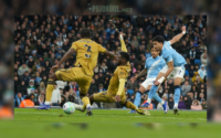 Omar Marmoush berhasil menjebol gawang lawan saat Manchester City bertemu Crystal Palace di lanjutan Liga Inggris, Kamis (14 Mei 2026).