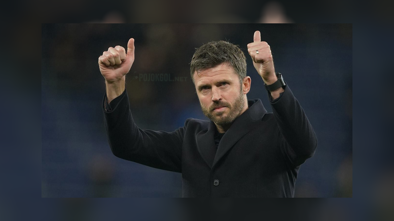 Pelatih Michael Carrick usai pertandingan Manchester United melawan Everton pada lanjutan Premier League, 24 Februari 2026.
