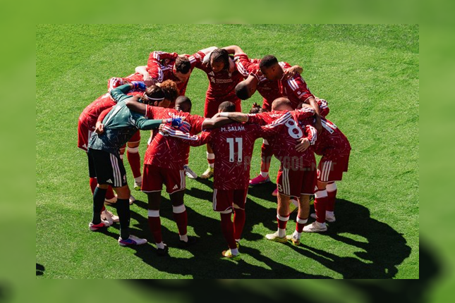 Penampilan skuad Liverpool saat bertanding melawan Brentford di Liga Inggris pada Minggu (24 Mei 2026) 