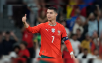 Cristiano Ronaldo, kapten sekaligus striker timnas Portugal, lagi beraksi di Kualifikasi Piala Dunia 2026 pas lawan Hungaria tanggal 14 Oktober 2025.