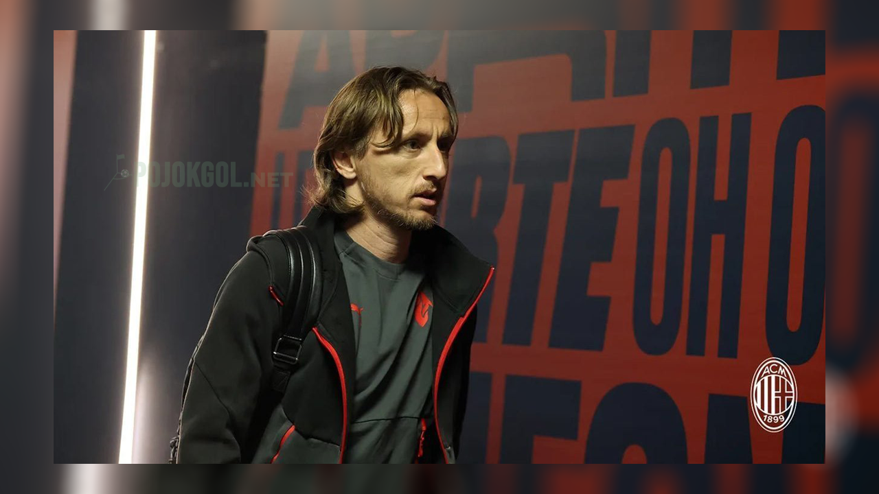 Luka Modric, gelandang andalan AC Milan.