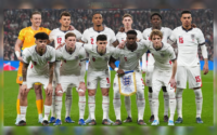 Susunan pemain utama Timnas Inggris saat menghadapi Jepang dalam pertandingan persahabatan di Wembley pada 1 April 2026.